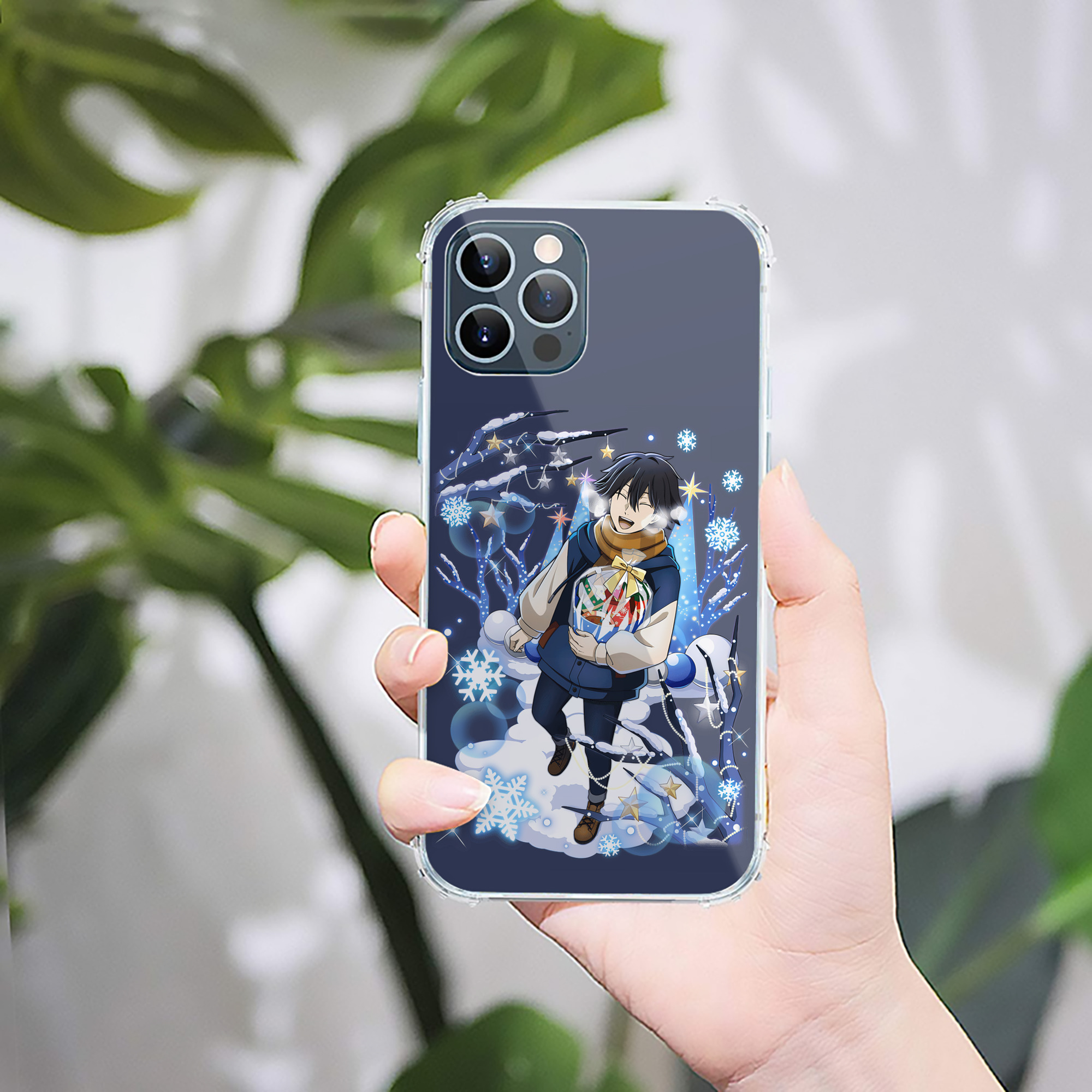 （画像用） 文豪ストレイドッグス Bungo Stray Dogs 【iPhone 12シリーズ対応】透明スマホケース（クリアソフトケース）